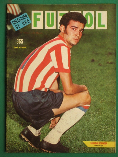 1969 Salvador Espinoza Guadalajara Chivas Revista De Futbol