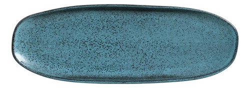 Conj. C/4 Travessas Oval Rasa Grande Org Night Sky 36x13 Cm