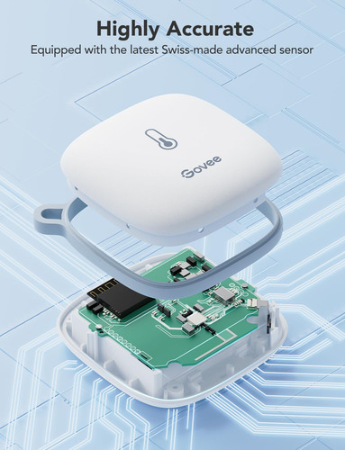 Sensor De Temperatura Wifi Govee H5179 Con Aplicación Para 2