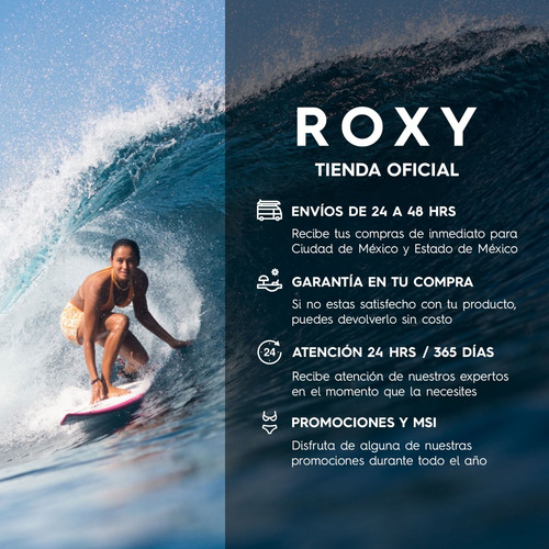Rashguard Roxy Mujer Dama Playa Verano Sea Skippin