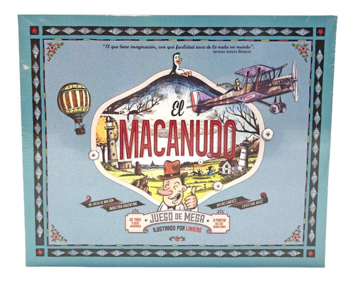 El Macanudo Juego De Mesa De Maldon Ilustrado Por Liniers