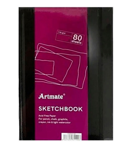 Block Para Bocetar Sketch Book 110 Grs 10,2x15,2 Cm Artmate