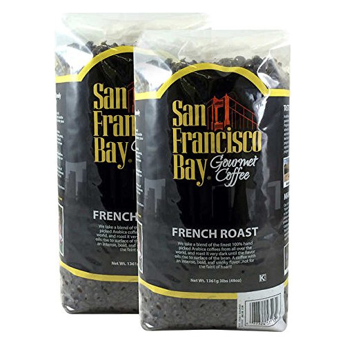 San Francisco Bay Café De Grano Entero Fresco French Roast.