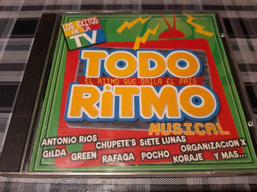 Todo Ritmo - Compilado Cumbia 90 - Cd  Original 