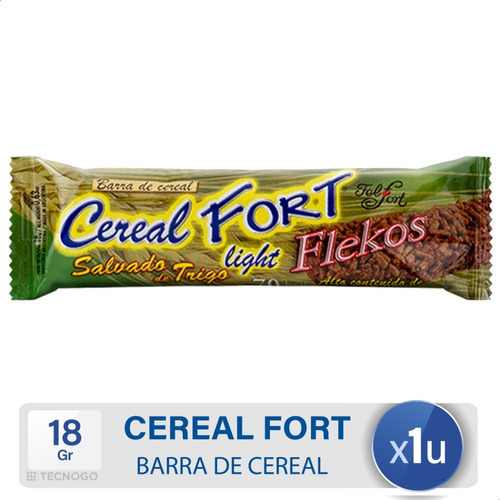 Barra De Cereal Cereal Fort Salvado De Trigo - Mejor Precio