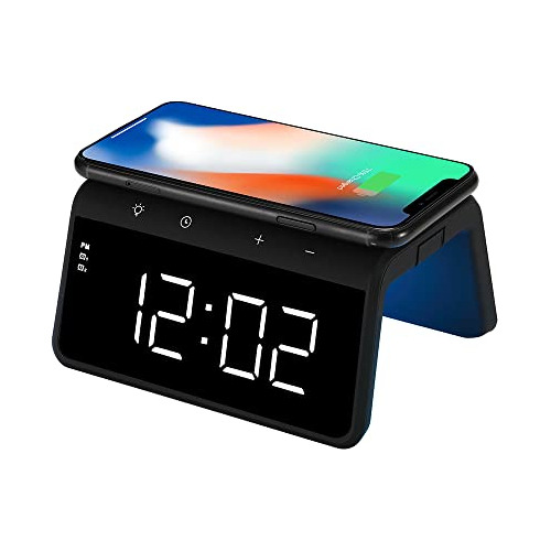 Limitless Powertrio - Reloj Despertador Digital De Doble Mod