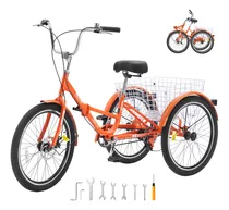 Comprar Vevor Triciclo Plegable Para Adultos Plegables De 3 Ruedas