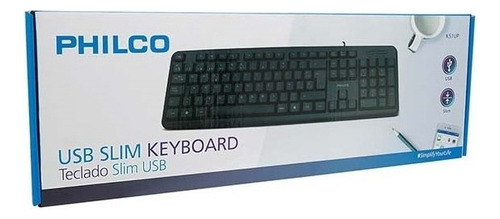 Teclado Usb Estandar Español Philco K51up