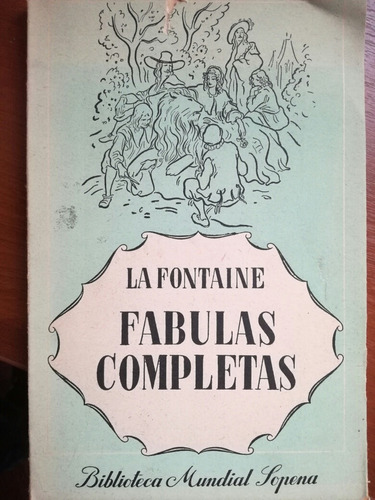 Fabulas Completas La Fontaine 1952 Coleccion