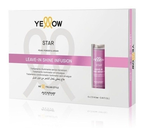 Yellow Star Leave-in Shine Infusion 6x13ml