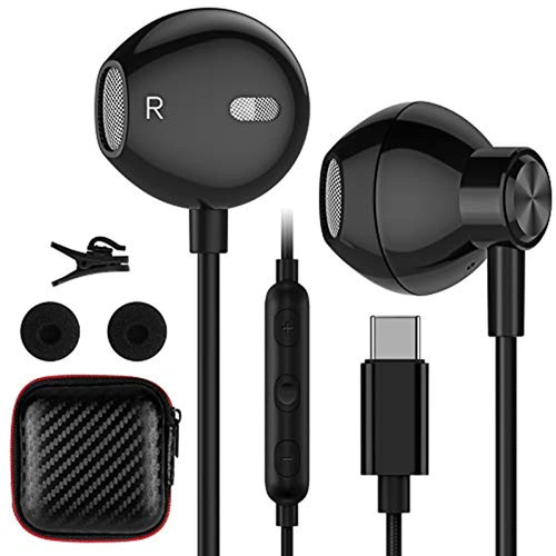 Auriculares Usb C, Acaget Galaxy S21 Ultra Auriculares Auric