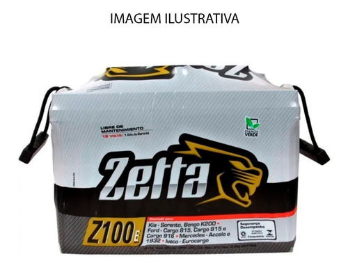 Bateria Zetta 60a Z60d
