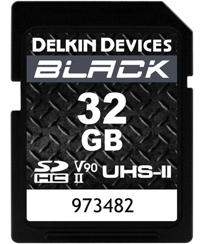 Delkin Devices 32gb Black Uhs-ii Sdhc Memory Card