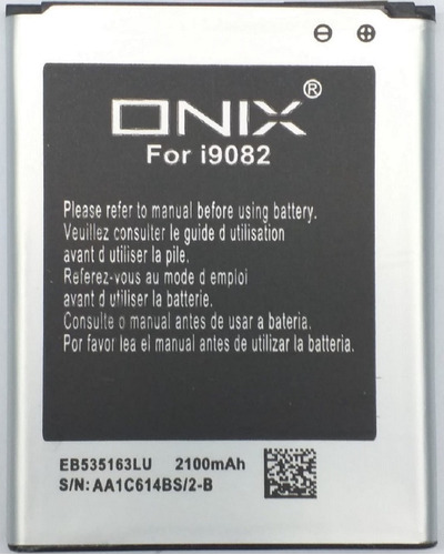 Batería Onix Eb-535163lu Para Samsung Galaxy S3 I9300