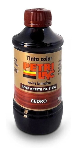 Tintas Base Aceite De Teka Petrilac X 240 Cc (algarrobo)