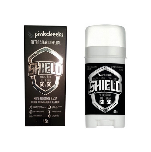 Protetor solar corporal Shield FPS60 Pink Cheeks 45g