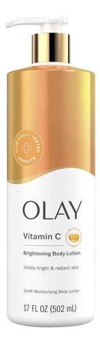 Loción corporal hidratante Olay Brightening 24h con vitamina C 50