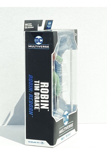 Figura De Robin Tim Drake: Reborn De Dc Multiverse 18 Cm