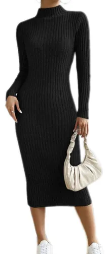 Vestidos de lanilla largos hotsell