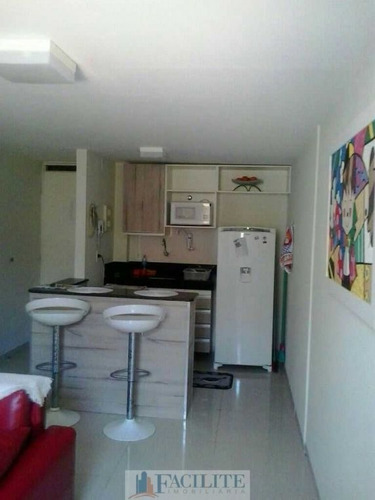 Imagem 7 de 8 de Flat A 50m Do Mar A Venda, Bessa - 22103
