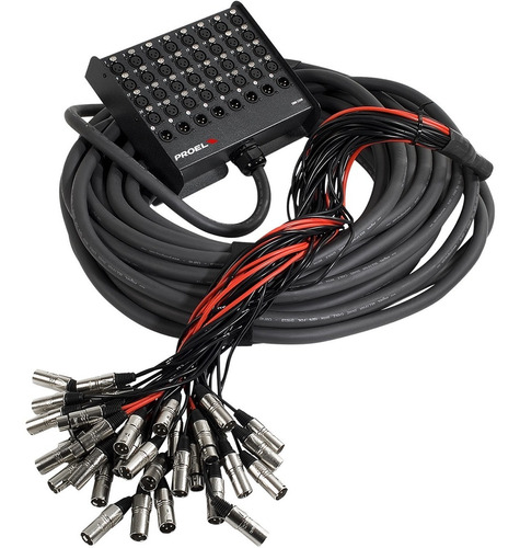 Proel Ebn3208 Medusa 32 In Canales 8 Ret Manguera 30 Metros