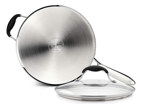 Sartén De Salte De Acero Inoxidable De Tri-capa Avacraft Con