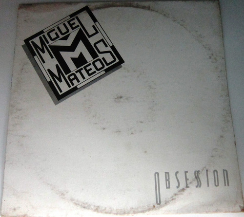 Miguel Mateos - Obsesion Single Promo Translucido Lp