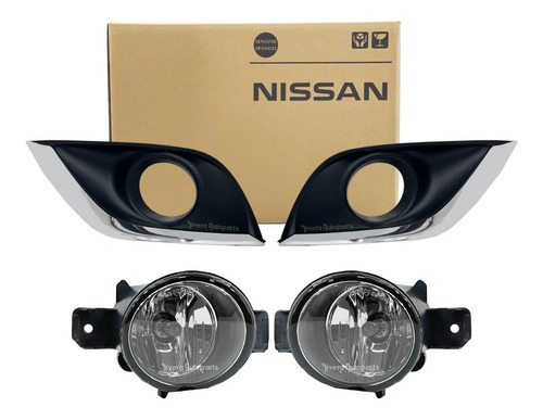 Kit Faros Niebla Fog Lights Original Nissan Versa 2019