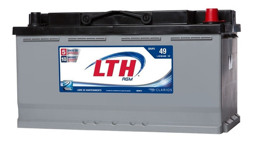Bateria Lth Agm Audi S8 2012 - L-49-900