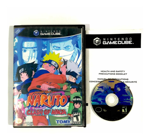 Naruto Clash Of Ninja - Juego Original De Nintendo Gamecube