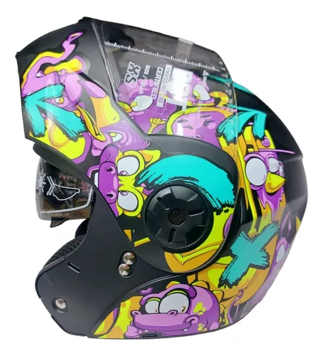 Casco para niña ICH 3110 UNICORN rosado - Direli Motos