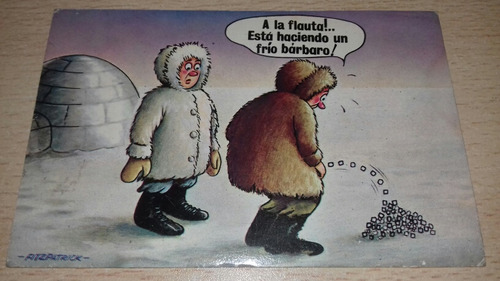 17 - Antigua Postal Comica Humoristica Ediciones Maucci