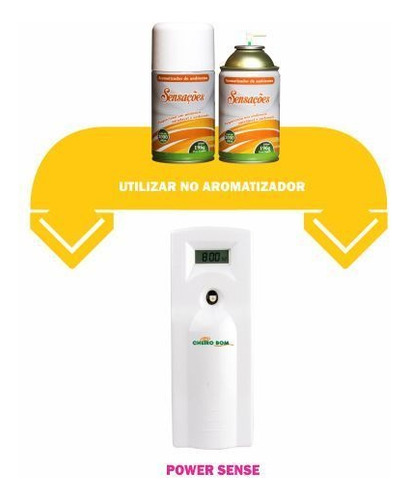 Kit 3 Unidades - Cheiro Bom Tangerina E Cedro Spray 300ml