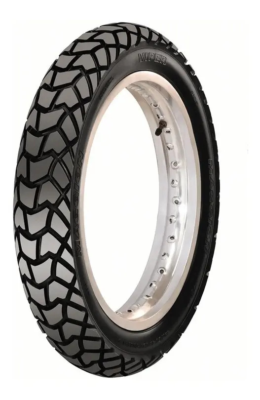 Pneu traseira para moto Maggion Viper para uso com câmara de 110/90-17 T 60 x 1 unidade