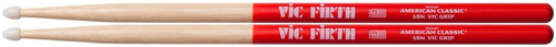 Vic Firth 5bnvg Baquetas 5b Punta De Nylon Para Batería Color Madera/Rojo