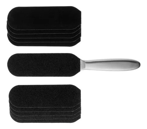 Kit De Limas Para Pies Reutilizables Con Piezas De Repuesto.