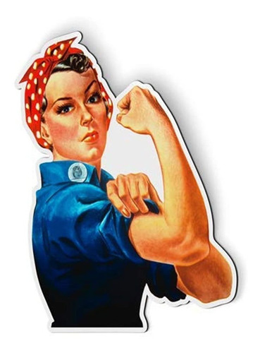 Imán Para Nevera  ''rosie The Riveter - We Can Do It''