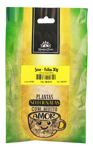 Kit 2x: Chá De Sene Folha Kampo De Ervas 30g