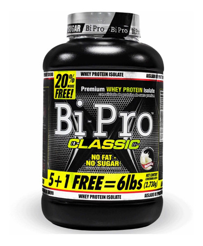 Bi Pro 6lb, Proteína Bipro 6 Libras - L a $40333