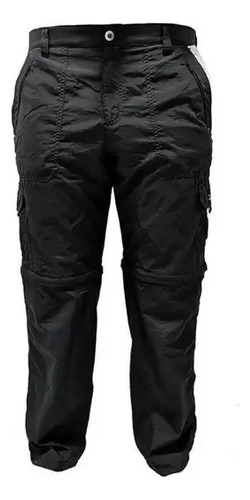 Pantalon Pesca Tecnico Presa Viva Negro Uv 50