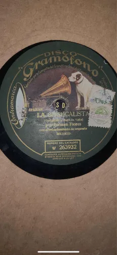 comprar Disco Pasta Gramófono Victrola Rca Precio X Los 8