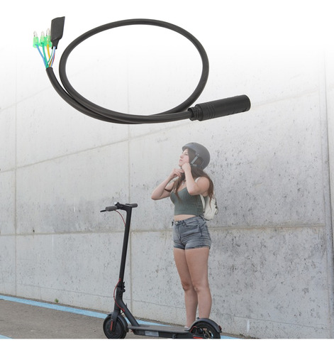 Cable De Extensión De 9 Pines Para Motor De Bicicleta Eléctr