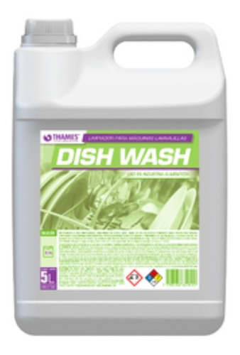 Detergente Maquina Lavavajillas Thames Bidon 5lts Dish Wash 