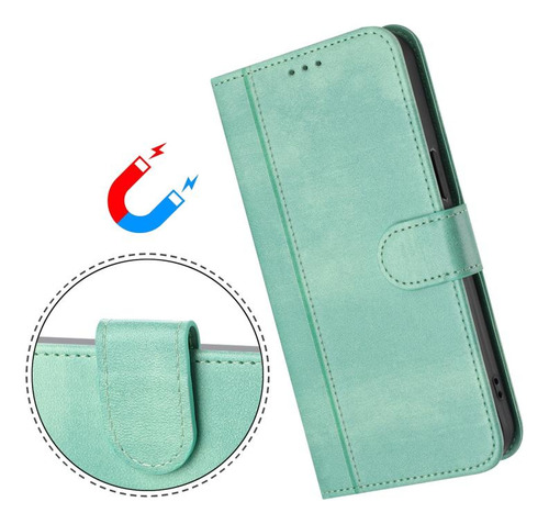 Funda De Piel Retro Para Oukitel C57s/c57 Pro/blu J12/ouki