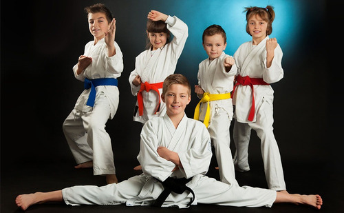 Cintas De Karate Punta Amarilla Lopfre