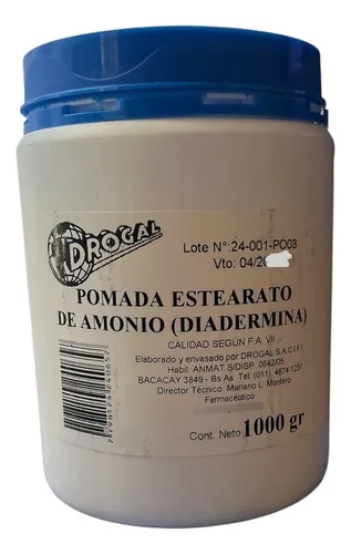 comprar Estearato De Amonio - Diadermina X 1000 Gr Pomada - Drogal