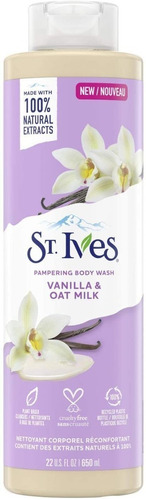 St. Ives Pampering Body Wash Baunilha E Leite De Aveia 650ml