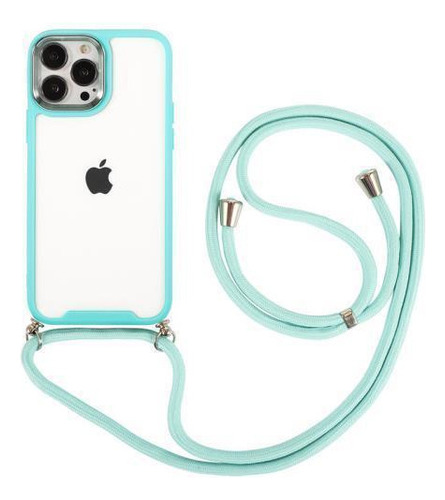 Cnn Capa De Telefone Com Cordão Transversal Para iPhone