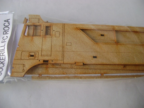 Imagen 3 de 6 de Nico Locomotora Cockeril Ougree Kit Fibrofacil H0 (mnl 10)