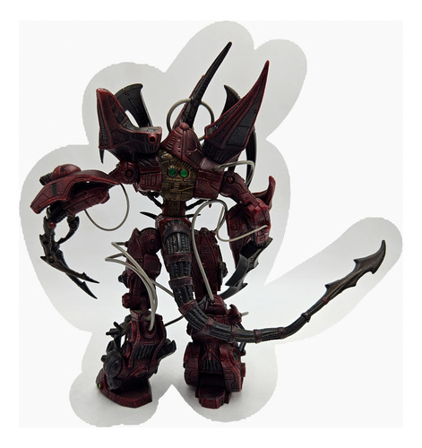 ### Mcfarlane Spawn S15 Techno Spawn Cyber Spawn Rojo ### (Usado)